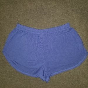 PINK Victoria's Secret Shorts - VS PINK Blue Sleep/Lounge Shorts PINK Victoria's Secret Shorts - VS PINK Blue Sleep/Lounge Shorts